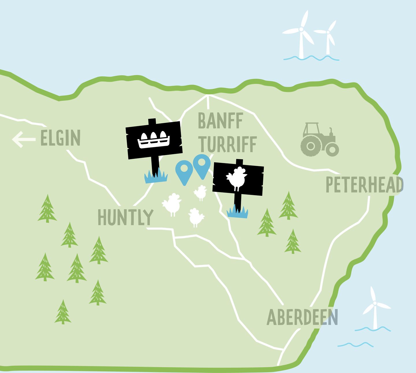 DFA 18178 Master Map Visual Aberdeenshire Pitglassie Free Range 01